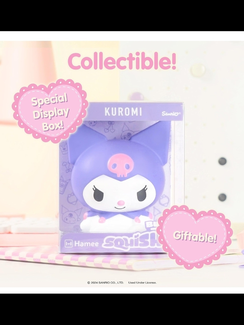 Sanrio Kuromi Squishy